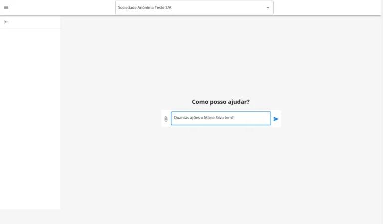Chat da Inteligência Societária Avançada (ISA)